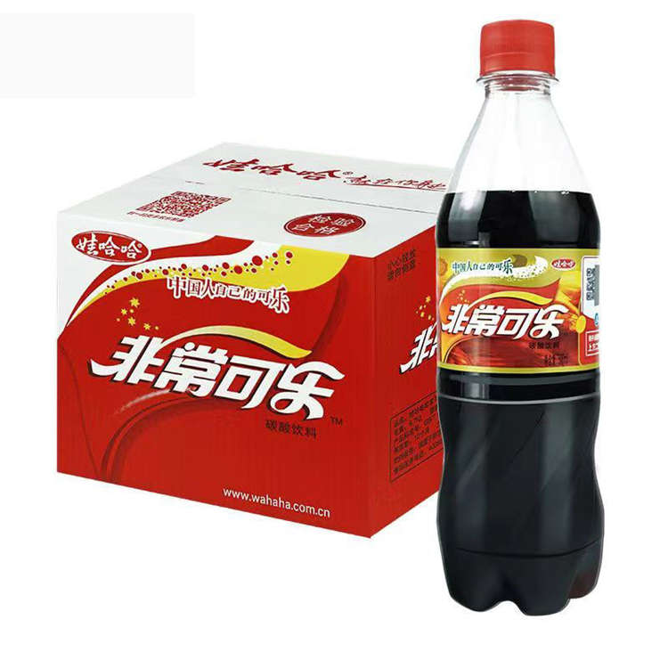 娃哈哈非常可樂配料表及保質期多久,娃哈哈非常可樂500ml*12瓶童年碳酸飲料汽水