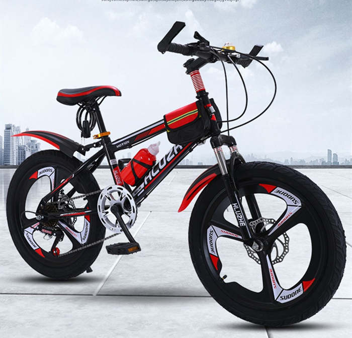 自行車兒童6-8-12-15歲學(xué)生青少年初中生20/24寸變速單車