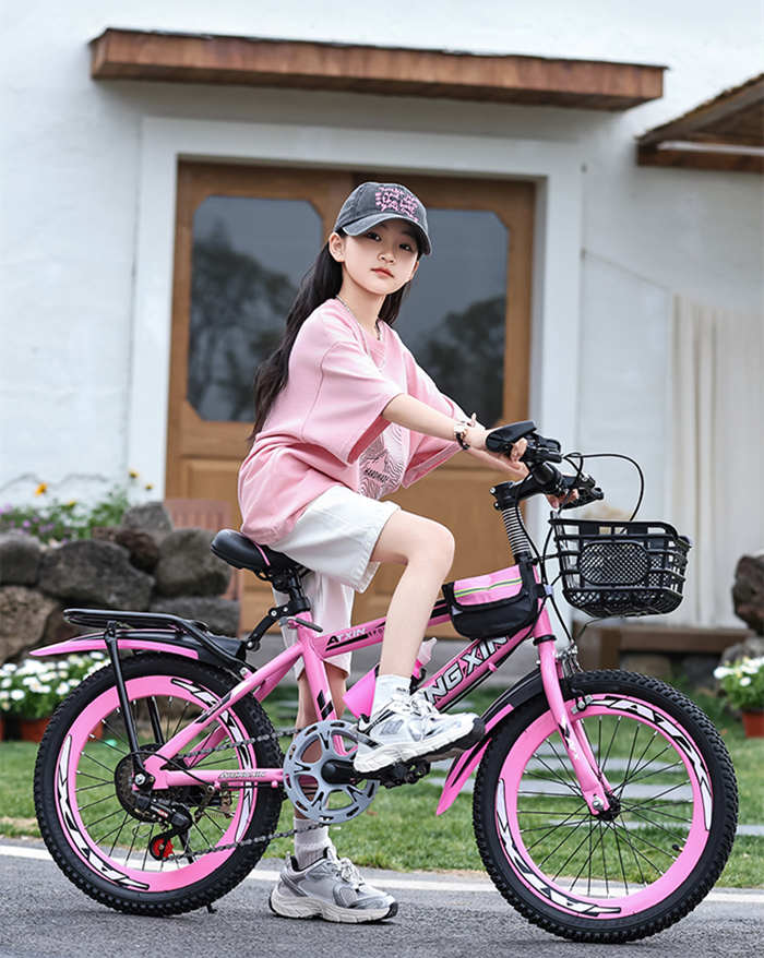 兒童自行車(chē)6-8-9-10-12歲15單山地變速車(chē)