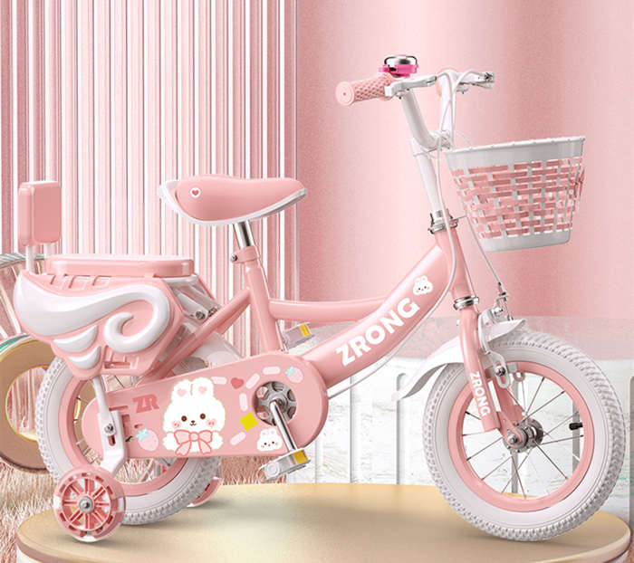 兒童自行車女孩3歲到6歲8-10新款女童寶寶腳踏單車